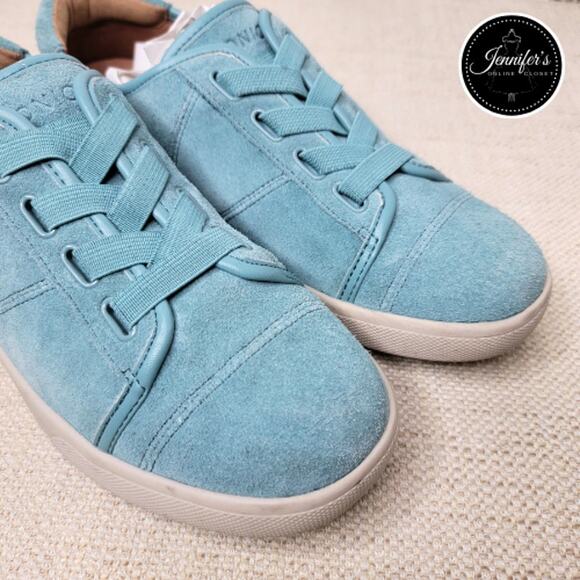 Vionic Women's Sunny Jean Suede Mineral (Teal) Slip On Casual Sneakers Size 6 - Picture 7 of 12
